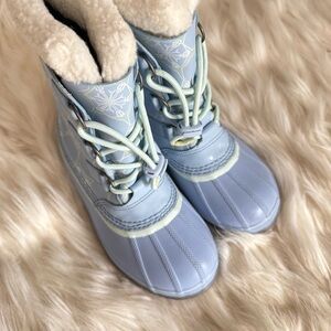 Sorel Kids' Light Blue Snow Boots